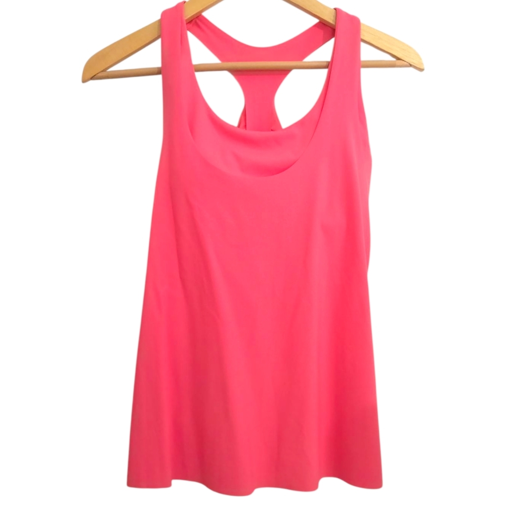 ATHLETA 2 In 1 Ultimate Support Coral Gable Tank Top High Impact Wicking D-DD